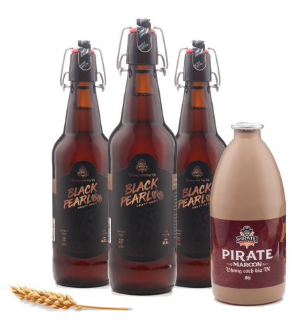 Bia Pirate Black Pearl - 45k/chai