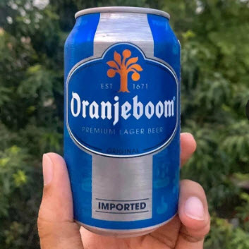 Bia Oranjeboom Hà Lan - 600k/thùng 24 lon 330ml